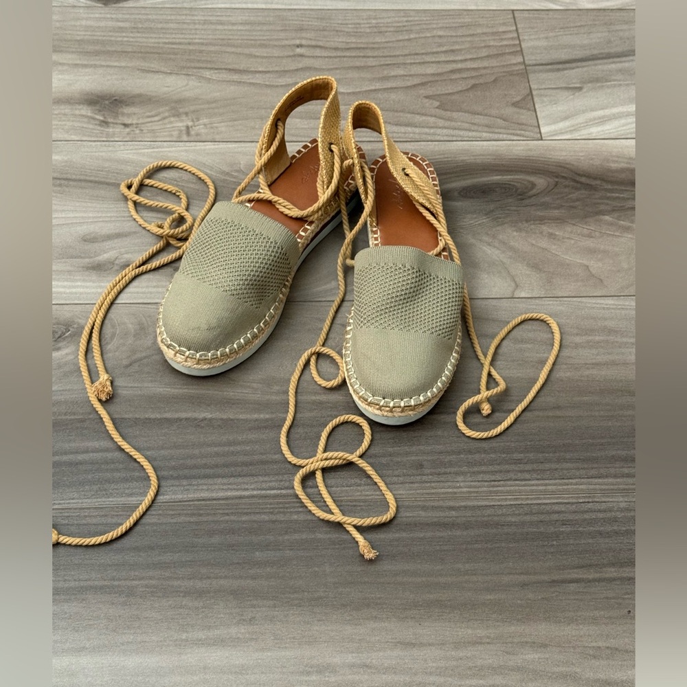 Crown Vintage Olive Espadrille Women Sandals